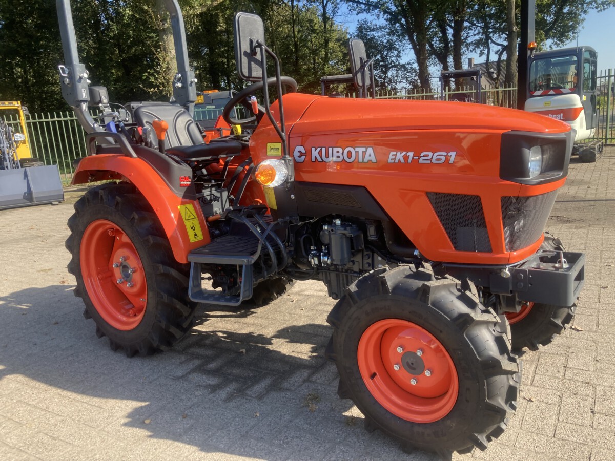 Kubota EK1-261 uit voorraad leverbaar